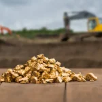 Os trabalhadores encontram 1.444 toneladas de ouro e as autoridades intervêm para que ninguém saiba a sua localização