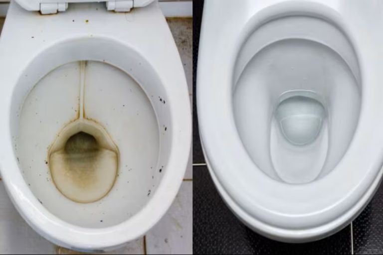 Nem vinagre nem bicarbonato. O ingrediente caseiro ideal para eliminar o calcário e as manchas da sanita em minutos